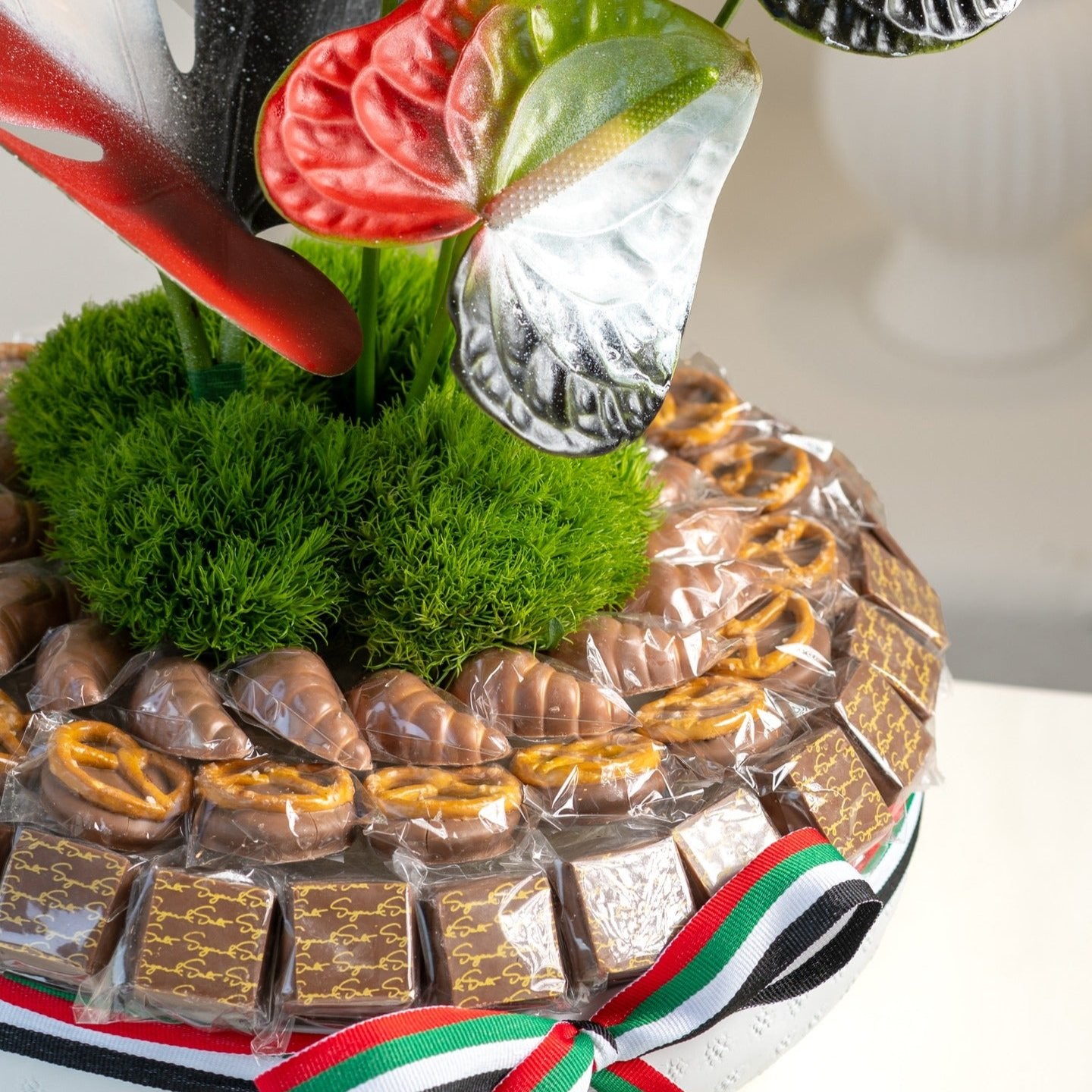  National Day Flower + Chocolate Arrangement