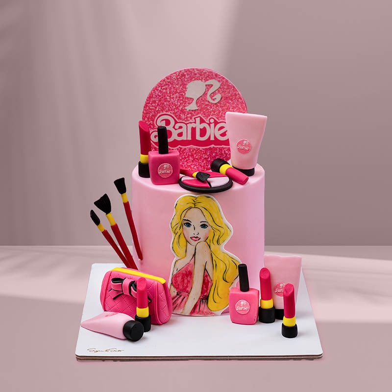 customized barbie cakes online 