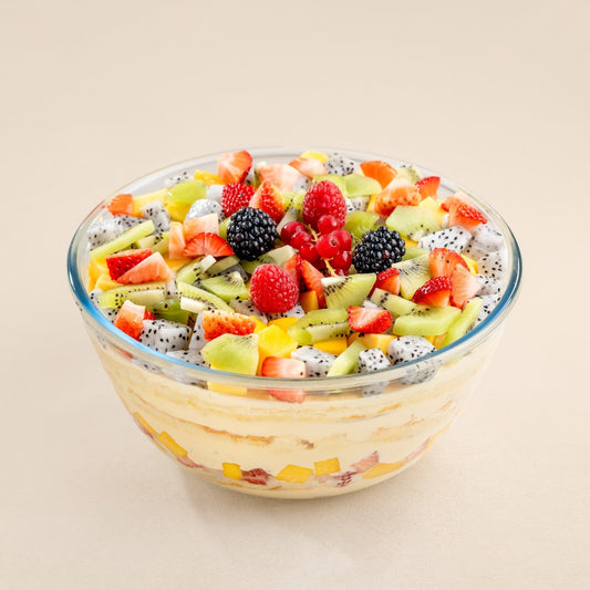 mix fruit trifles